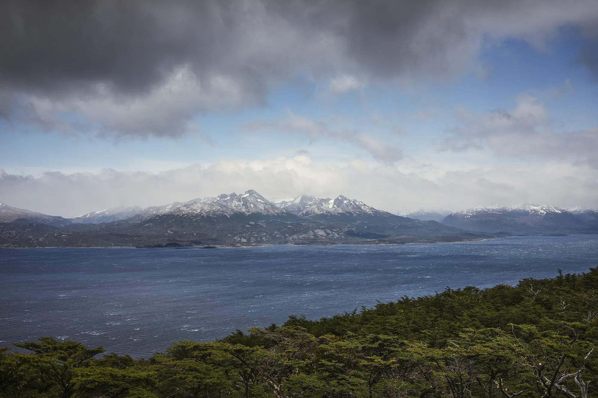 Canal Beagle desde Monte Susana