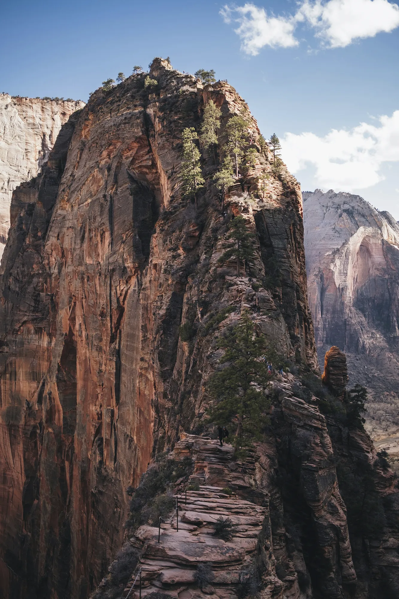 La cresta de Angel's Landing