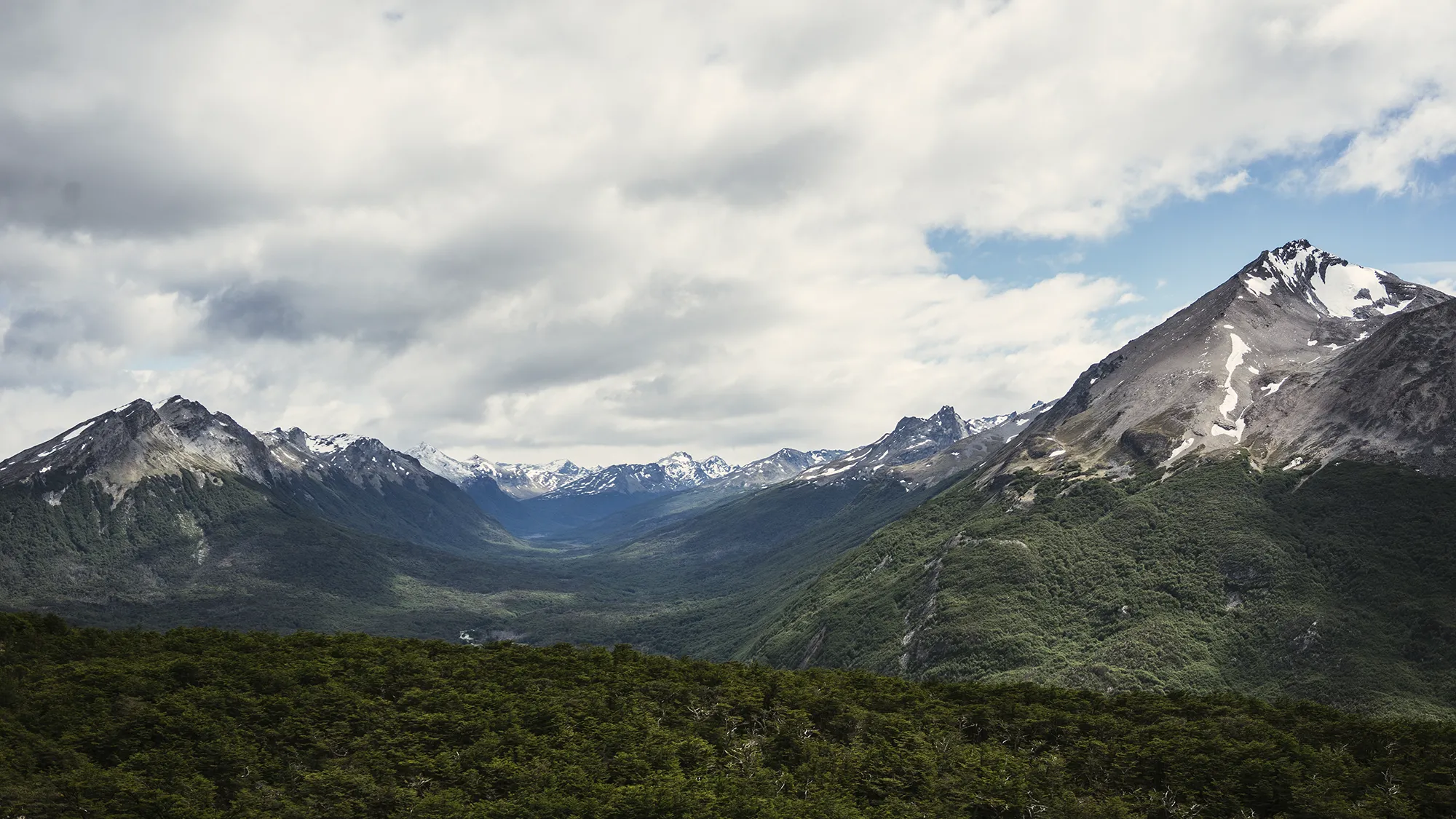 Panorámica del Parque Nacional Tierra del Fuego