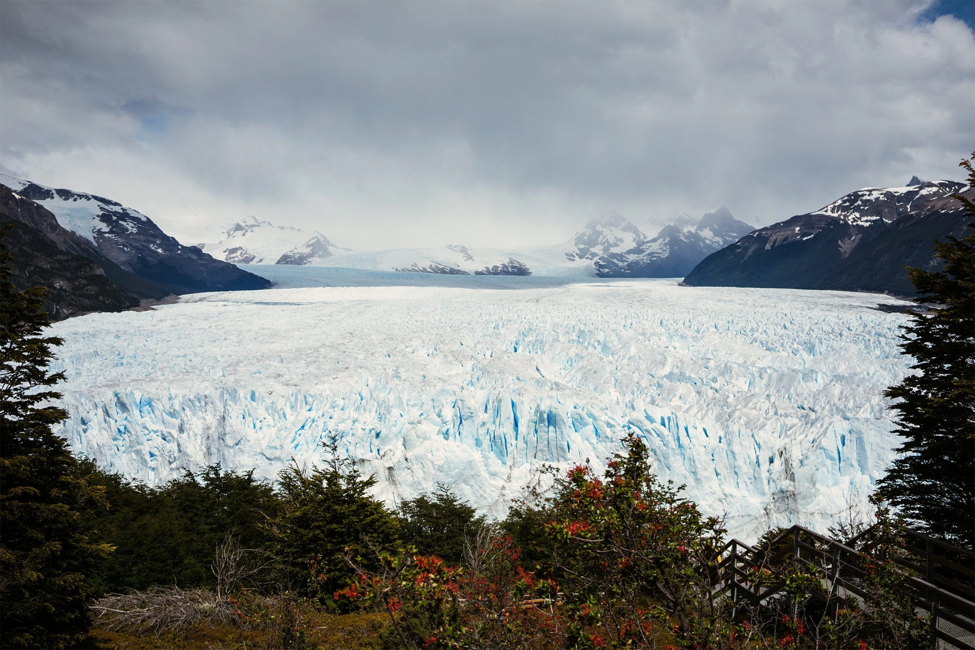 El Perito Moreno desde las pasarelas.
