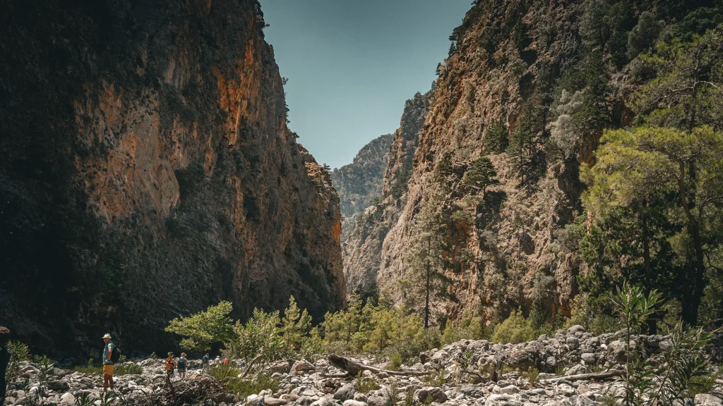 Trekking garganta de Samaria