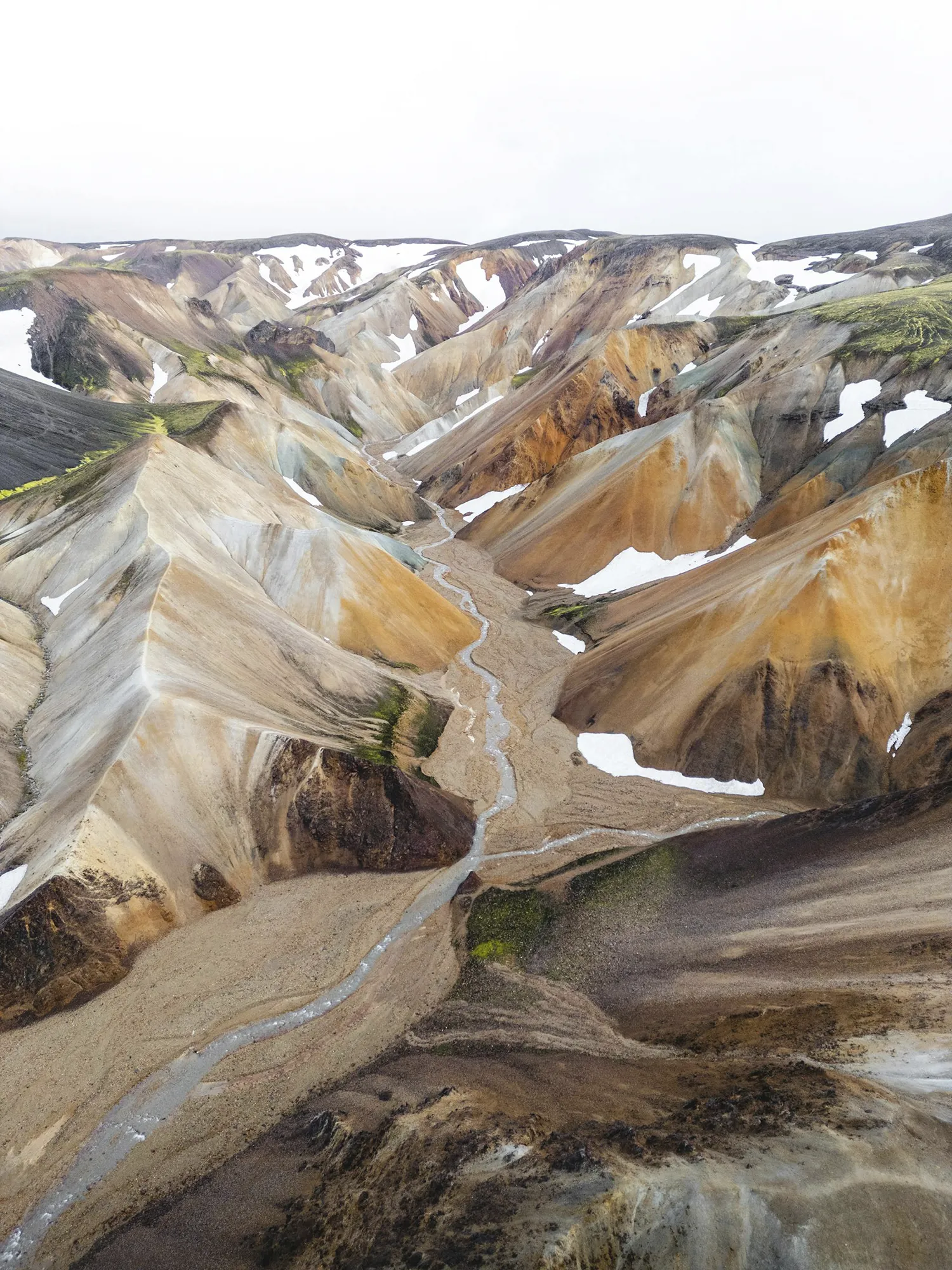 Panorámica en Landmannalaugar