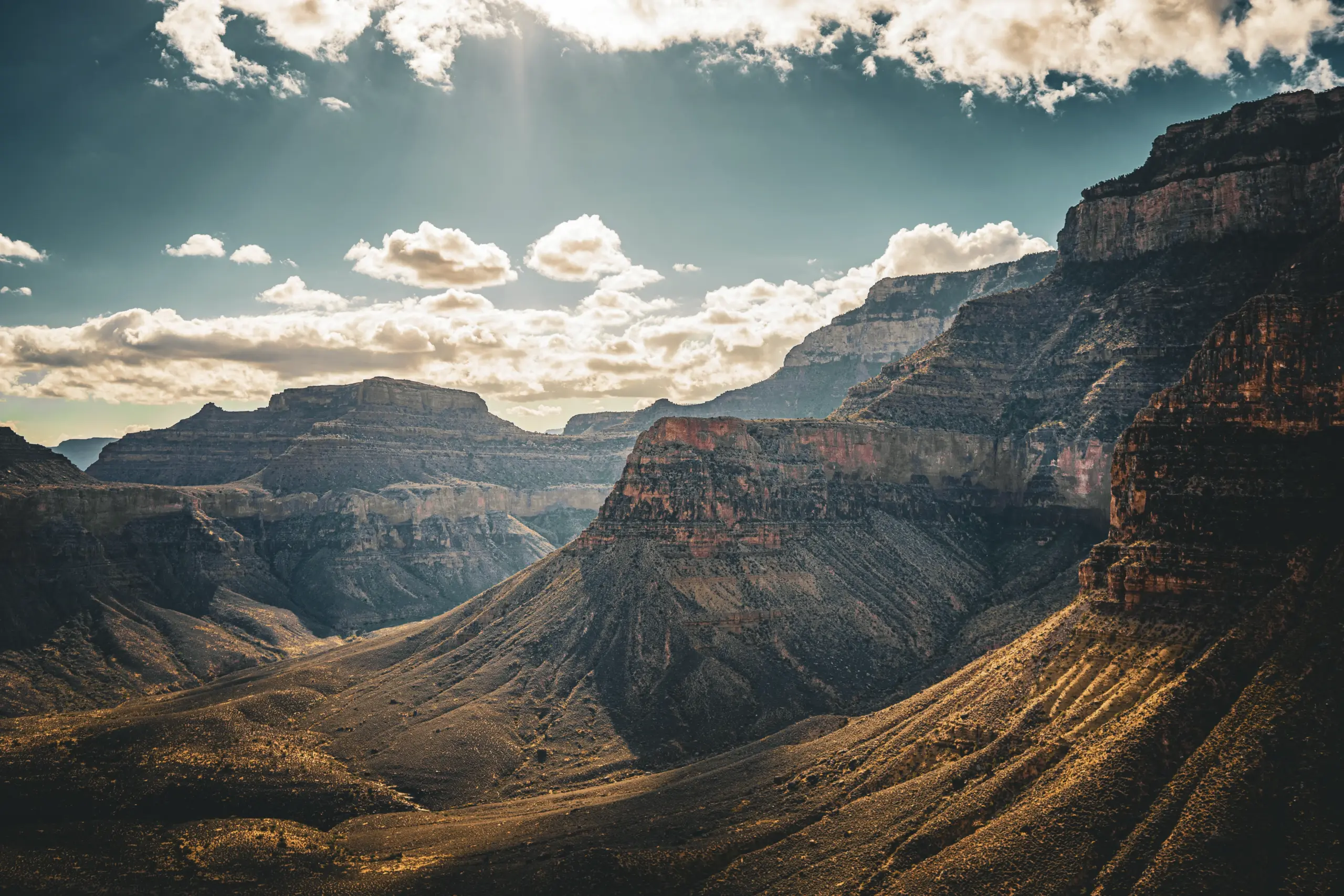 Paisaje del Gran Cañón desde el Tonto Plateau