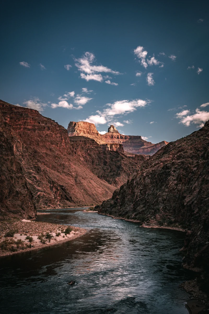 Río Colorado desde el Bright Angel Trail
