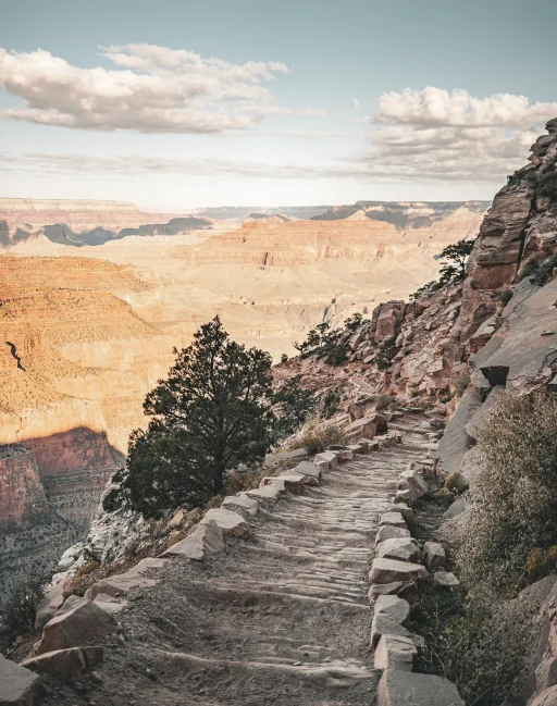 Primeros pasos por el South Kaibab Trail