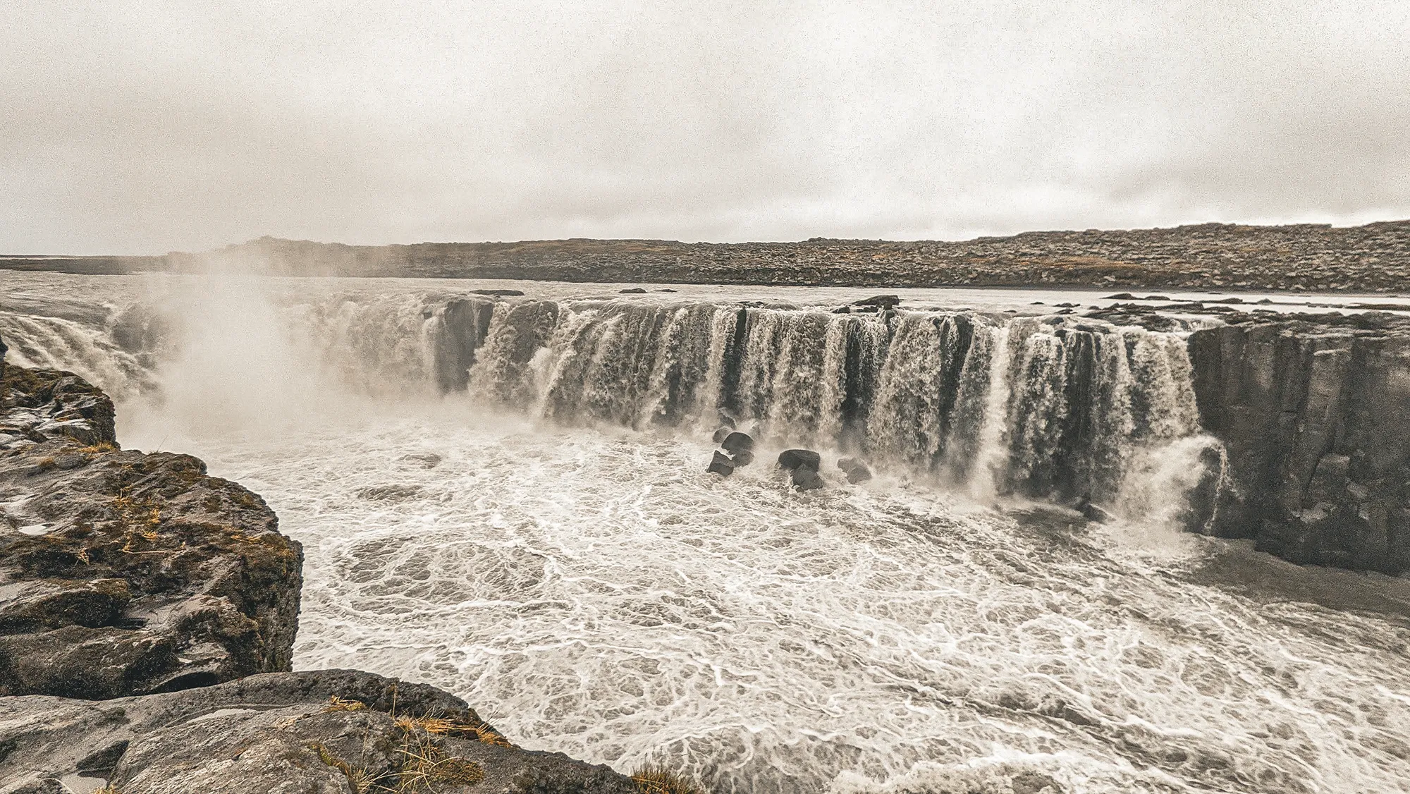 Imagen de la cascada de Selfoss