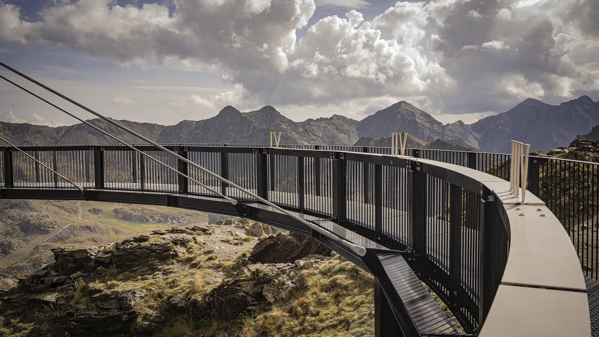 Imagen del Mirador Solar de Tristaina.